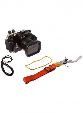 Underwater Dive Housing Case For SLR Camera Black