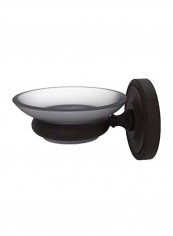 Prestige Regal Collection Wall Mounted Soap Dish Black