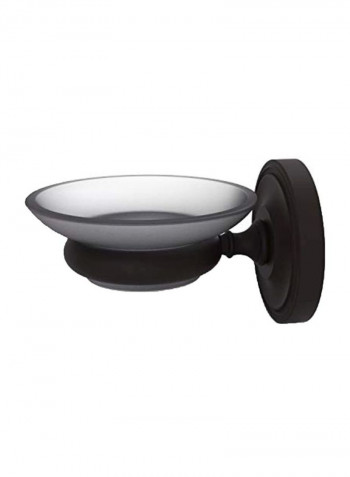 Prestige Regal Collection Wall Mounted Soap Dish Black