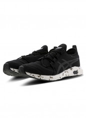 Lace-Up Athletic Sneakers Black