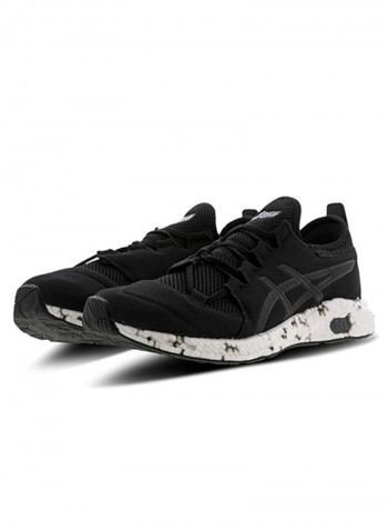 Lace-Up Athletic Sneakers Black