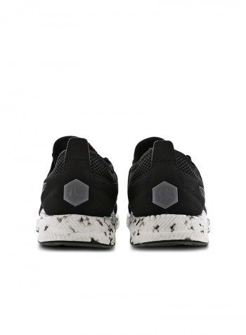 Lace-Up Athletic Sneakers Black