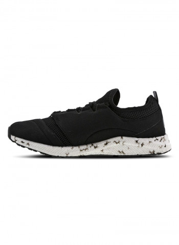 Lace-Up Athletic Sneakers Black