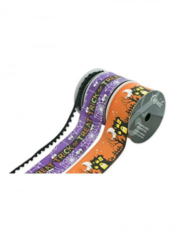 3-Piece Ribbon Spools Multicolour