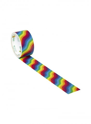 Printed Duct Tape Rainbow