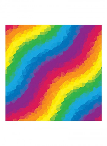 Printed Duct Tape Rainbow