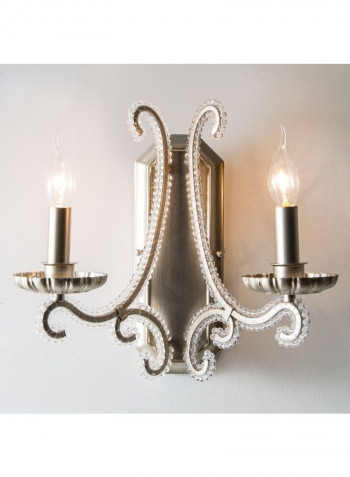 Double-Head Wall Light Yellow