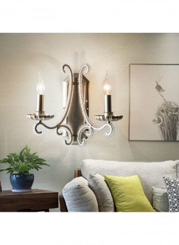Double-Head Wall Light Yellow