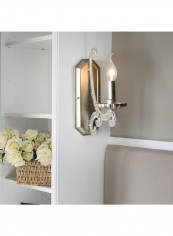 Single And Double Head Crystal Wall Lamp Multicolour