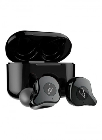 In-Ear Bluetooth Earphones With Charging Box Grey