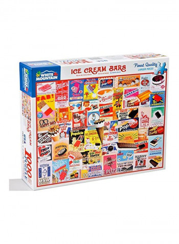 1000-Piece Vintage Ice Cream Bars Puzzle