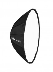 Parabolic Softbox Umbrella Lighting Kit For AD400Pro Flash Light Black