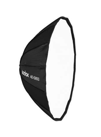 Parabolic Softbox Umbrella Lighting Kit For AD400Pro Flash Light Black