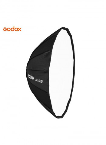 Parabolic Softbox Umbrella Lighting Kit For AD400Pro Flash Light Black