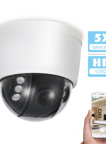 HD Wireless Wi-Fi Auto Focus Dome PTZ IP Camera