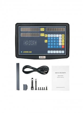 CNC Milling Digital Readout Display Black 200 x 290 x 80millimeter