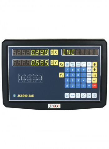 CNC Milling Digital Readout Display Black 200 x 290 x 80millimeter