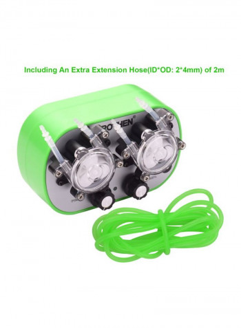 Peristaltic Liquid Pump أبيض/أسود/أخضر