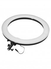 Dimmable Camera LED Photography Ring Light Black/White