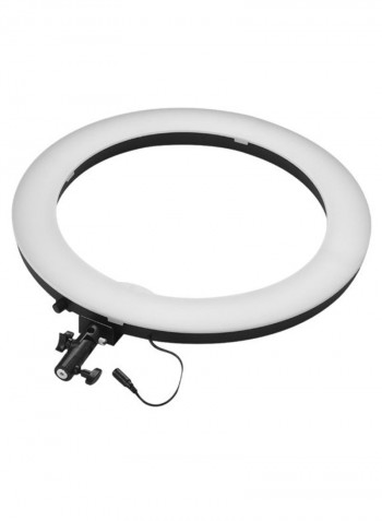 Dimmable Camera LED Photography Ring Light Black/White