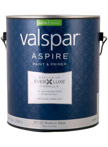 Aspire Interior Satin Base Paint Multicolour 3800ml