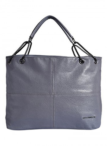 Polyester Blend Handbag LWHB02089GREY Grey