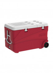 Keep Cold Deluxe Icebox With Wheels Red 83 x 47 x 52centimeter reviews Keep Cold Deluxe Icebox With Wheels Red 83 x 47 x 52centimeter