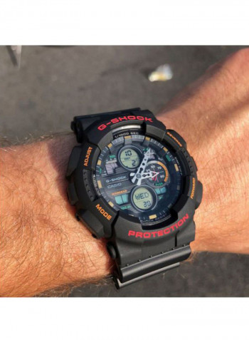 Men's Resin Analog/Digital Wrist Watch GA-140-1A4
