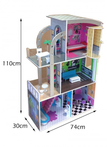 Realistic 3D Mini Furniture DIY Doll House