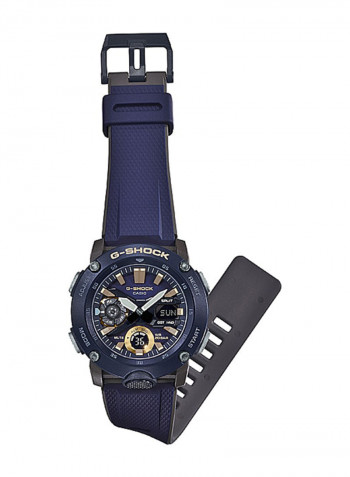 Men's Rubber Analog Wrist Watch GA-2000-2ADR