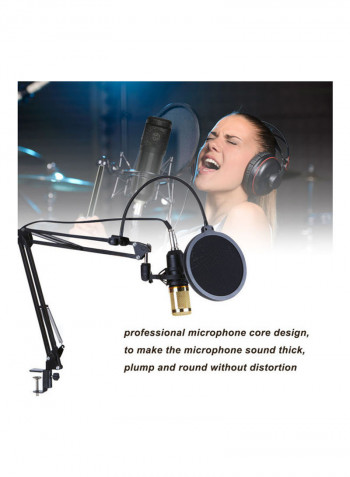 8-Piece Professional Suspension Microphone Set