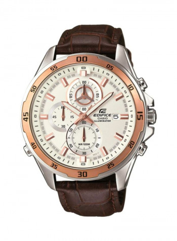 Men's Edifice Water Resistant Chronograph Watch EFR-547L-7AVUEF