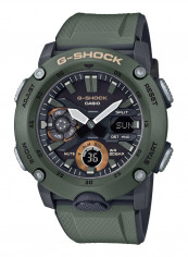 Men's Silicone Analog Wrist Watch GA-2000-3AER