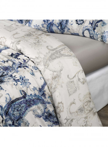 Santorini Bedding Sheet Cotton Light Grey 240x270centimeter
