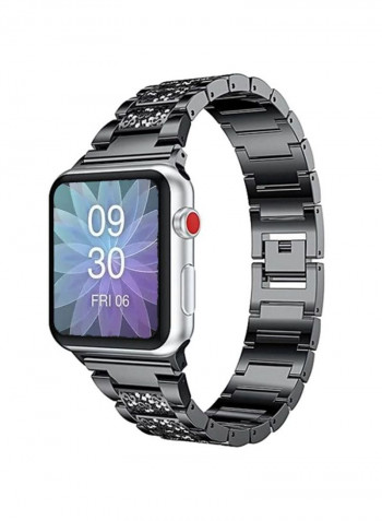 Smart Watch With Heart Rate Monitor Sensor Grey