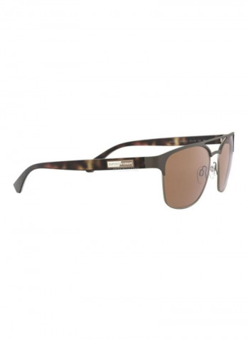 Men's Brow Line Sunglasses - Lens Size: 57 mm