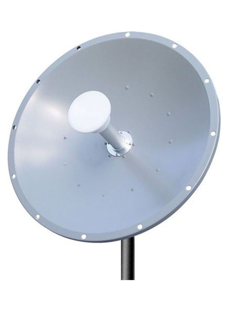 XD-515830 D 4.9-5.8 GHz 30 dBi Dual Polarity MIMO Dish Antenna Silver