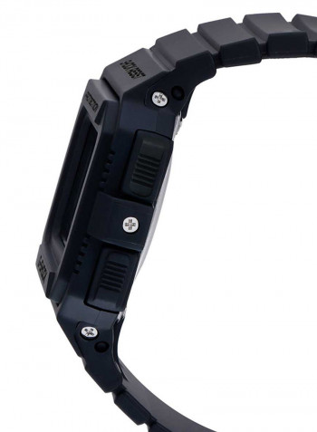Men's Silicone Digital Wrist Watch DW-D5500BB-1DR