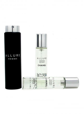 3-Piece Allure Homme Sport EDT Set 3x20ml