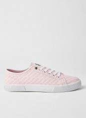 All-Over Logo Sneakers Pink