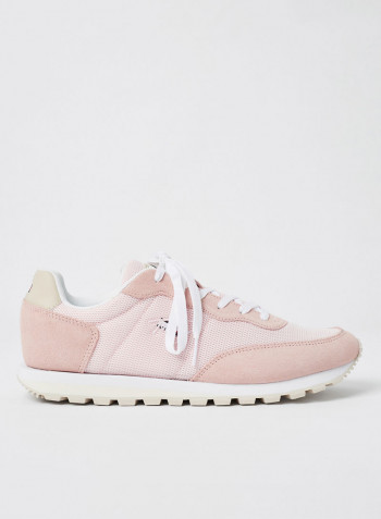 Mesh Casual Sneakers Light Pink