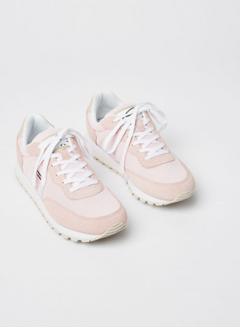 Mesh Casual Sneakers Light Pink