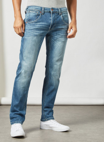 Regular Fit Jeans Light Blue