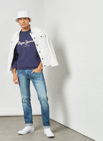 Regular Fit Jeans Light Blue