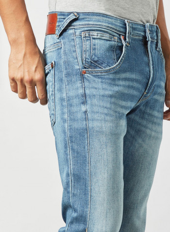 Regular Fit Jeans Light Blue
