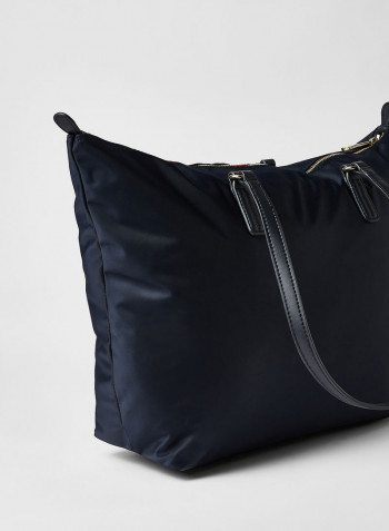 Monogram Shopper Bag Blue