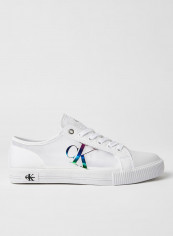 Transparent Ripstop Sneakers White