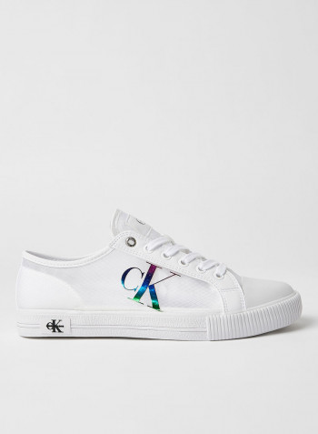 Transparent Ripstop Sneakers White