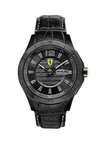 Men's Leather Wrist Watch 830093
