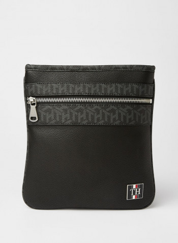Small Logo Crossbody Bag Black